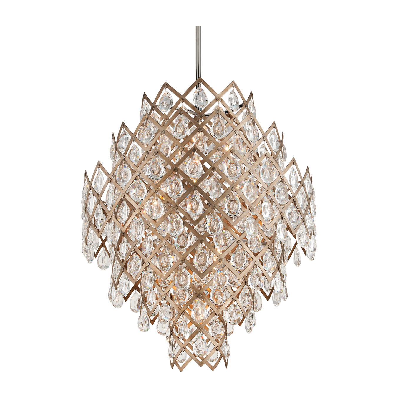 Corbett Tiara 11 Light Vienna Bronze Chandelier Ceiling Light