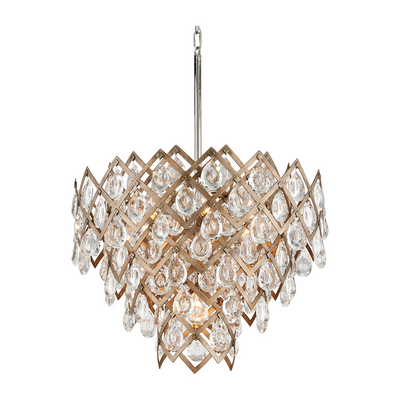 Corbett Tiara 7 Light Vienna Bronze Chandelier Ceiling Light