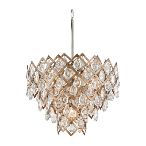 Corbett Tiara 7 Light Vienna Bronze Chandelier Ceiling Light