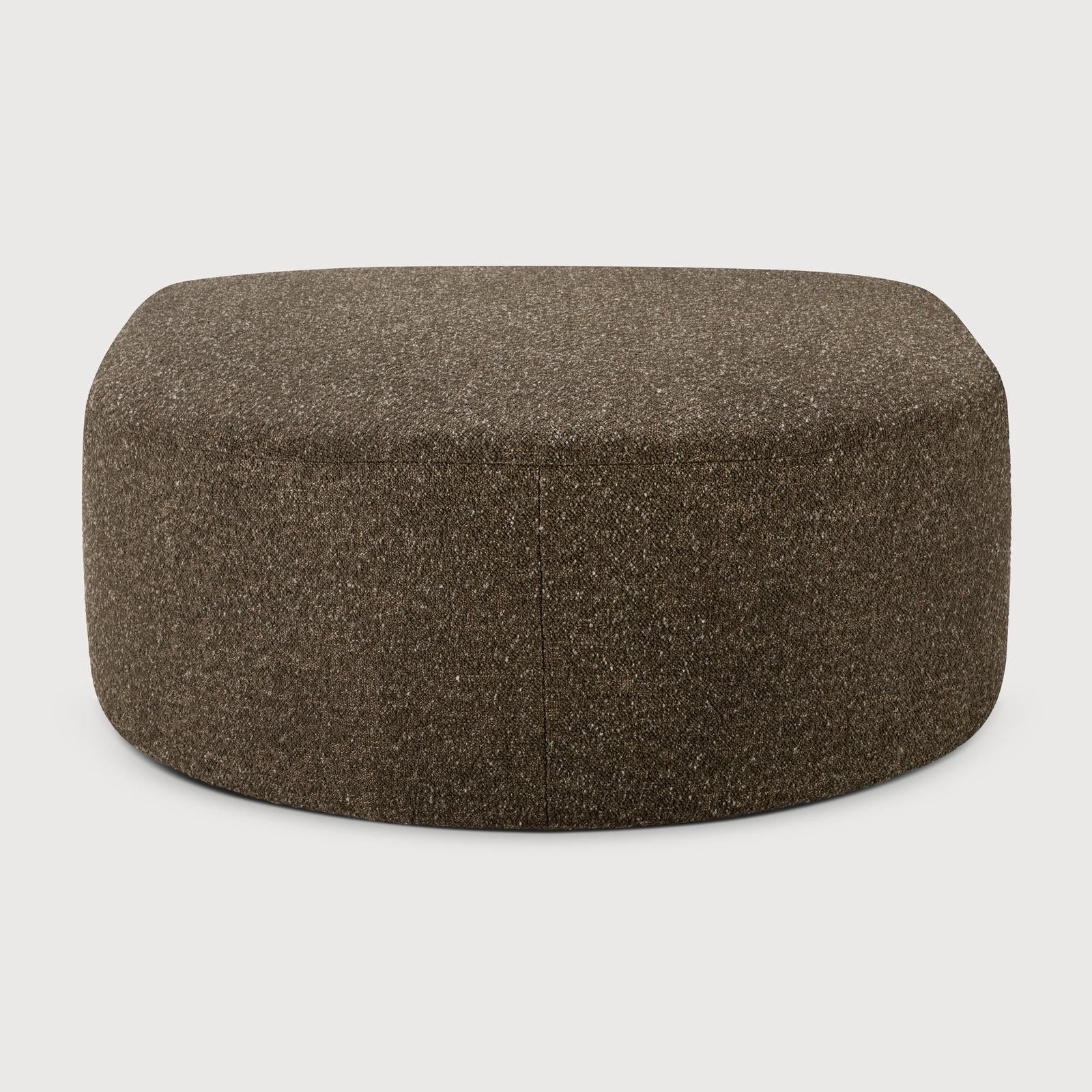 Ethnicraft Bulky Semi-Circle Footstool