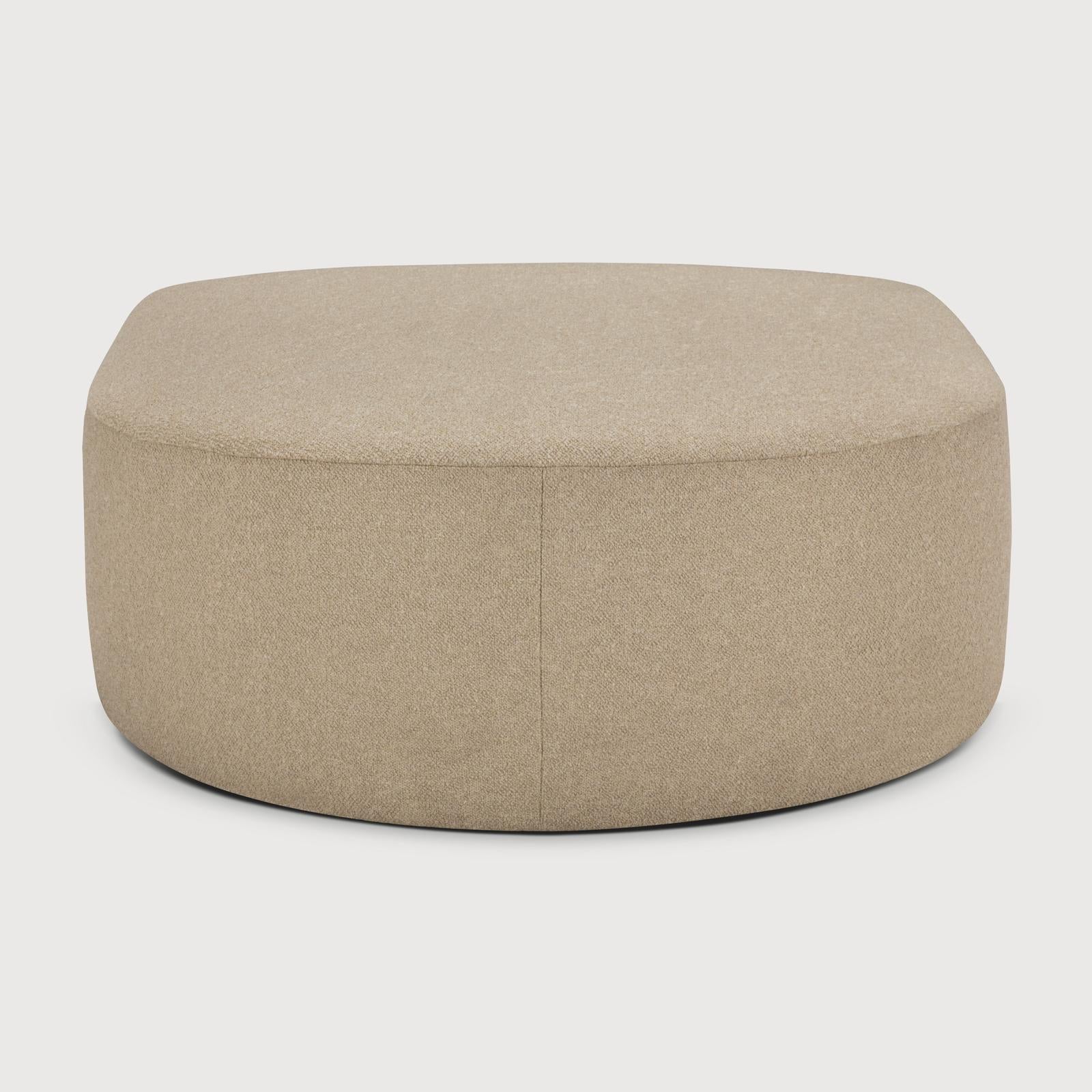 Ethnicraft Bulky Semi-Circle Footstool