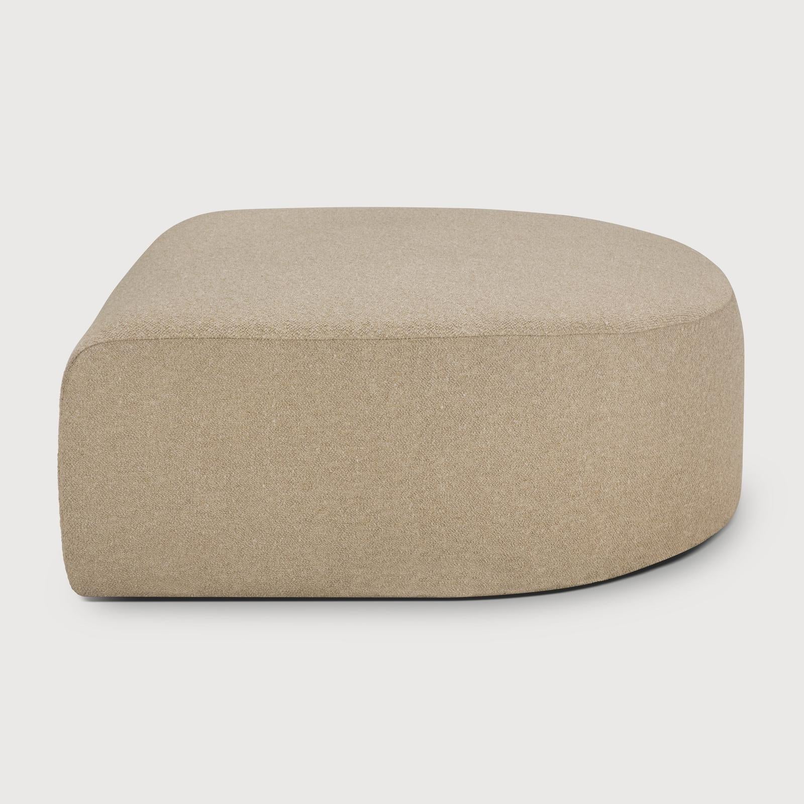 Ethnicraft Bulky Semi-Circle Footstool