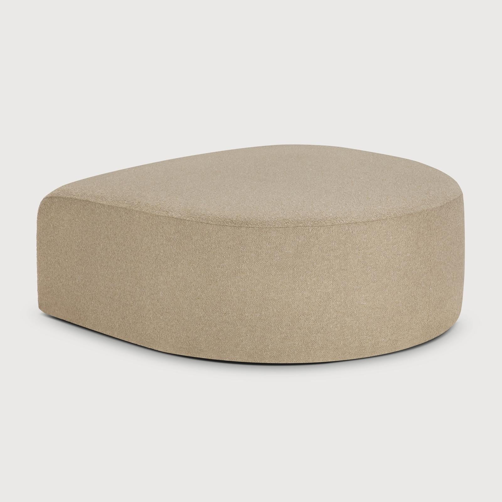 Ethnicraft Bulky Semi-Circle Footstool