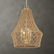 Uttermost Macrame 4 Light Rope Pendant