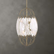 Uttermost Valencia 6 Light Glass Panel Pendant