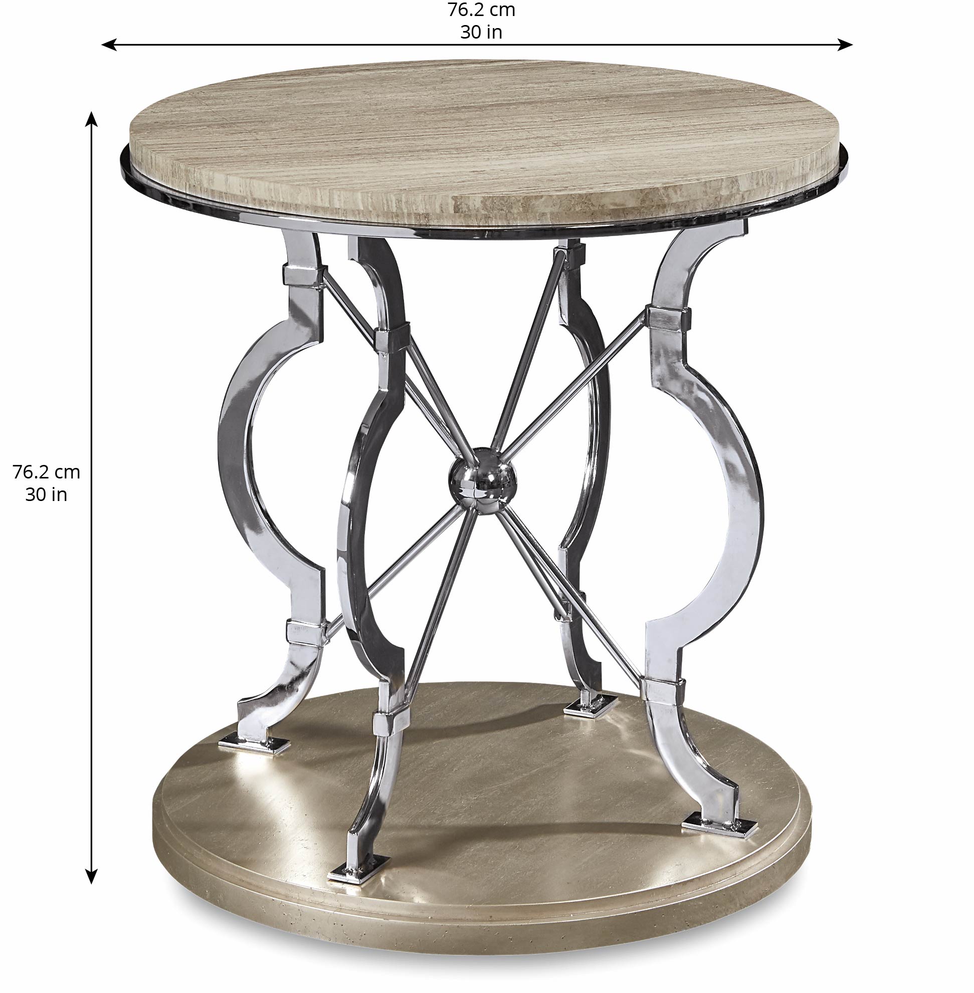 ART Furniture Morrissey Yeats Round Lamp Table DSC