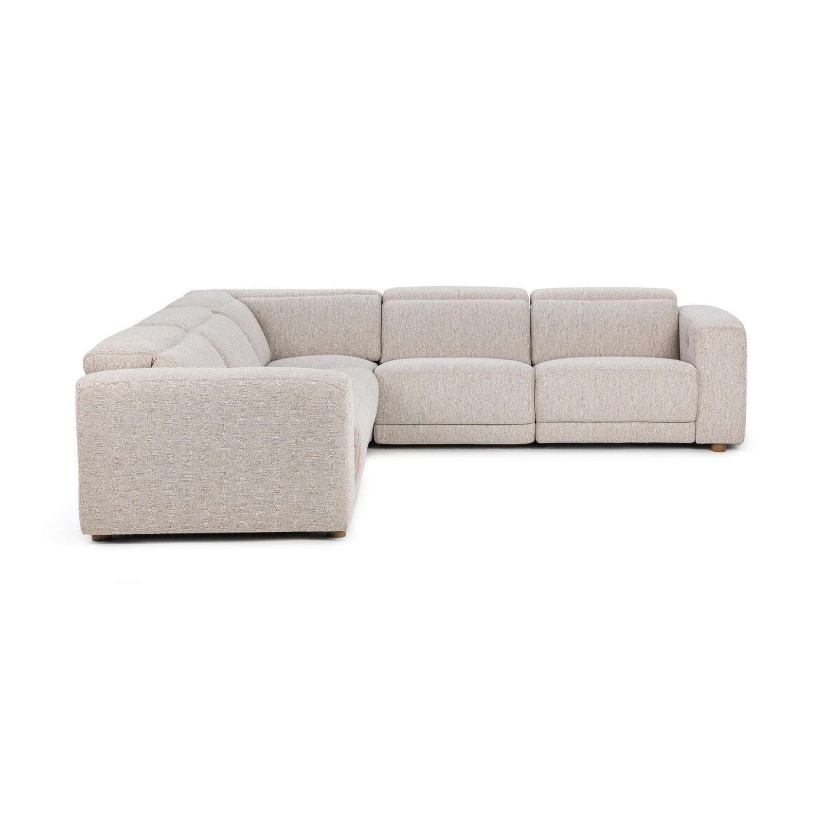Classic Home Knoxville 5 Piece Power Recliner Sectional
