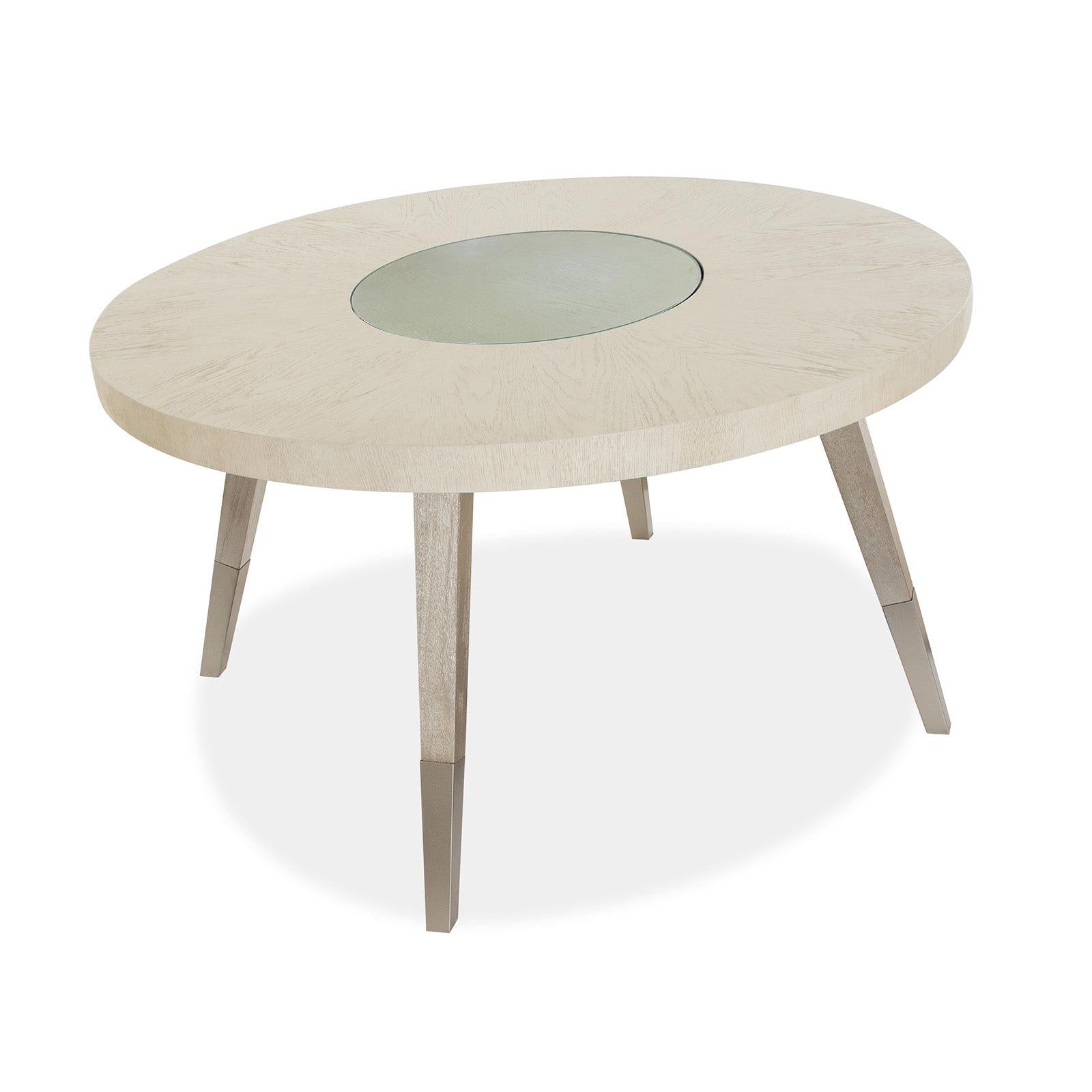 Magnussen Home Lenox Acadia White Dining Table