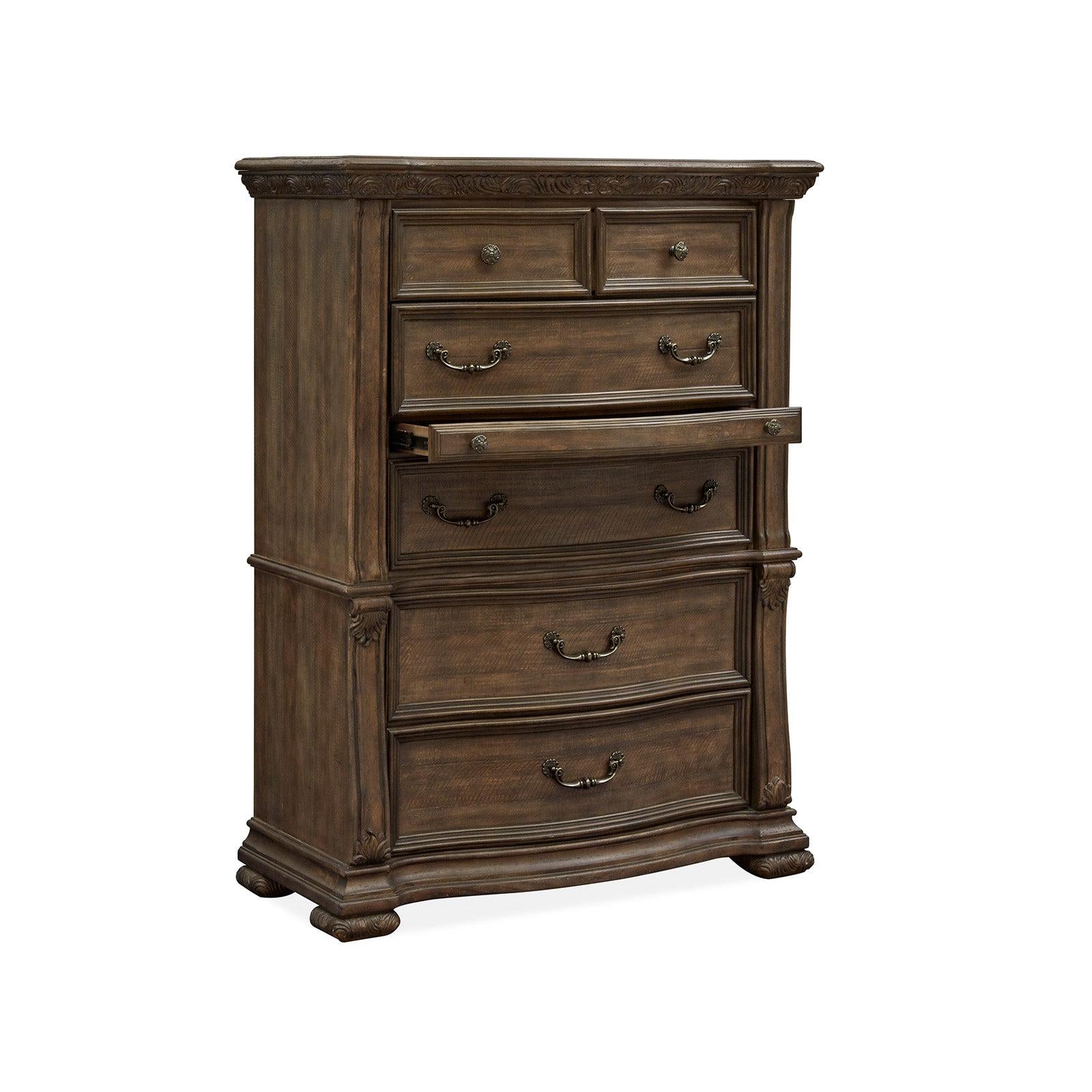 Magnussen Home Durango Willadeene Brown Drawer Chest