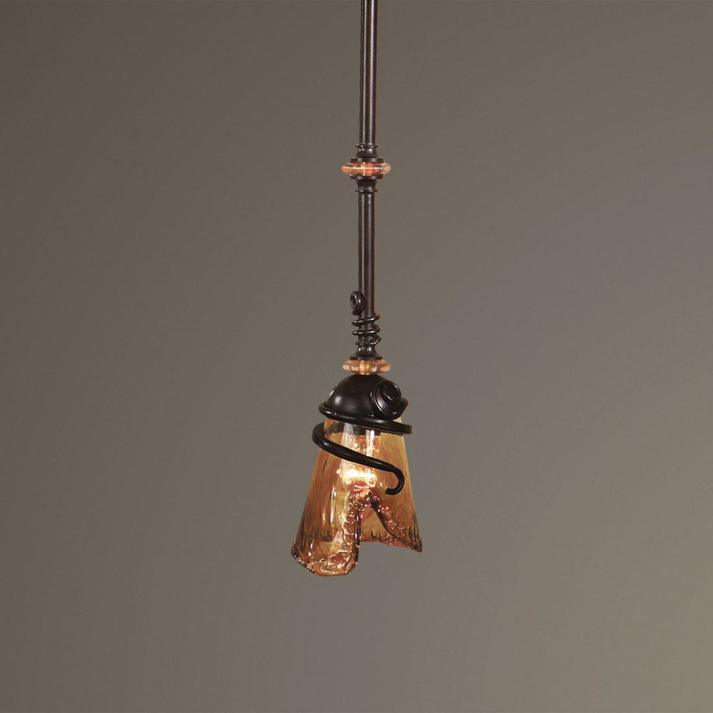 Uttermost Vitalia Oil Rubbed Bronze Mini Pendant
