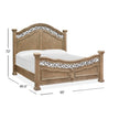 Magnussen Home Marisol Fawn Panel Bed