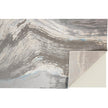 Feizy Azure 3524F Modern Abstract Rug in Gray/Ivory/Blue