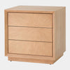 Global Views Burst Nutmeg Bedside Chest