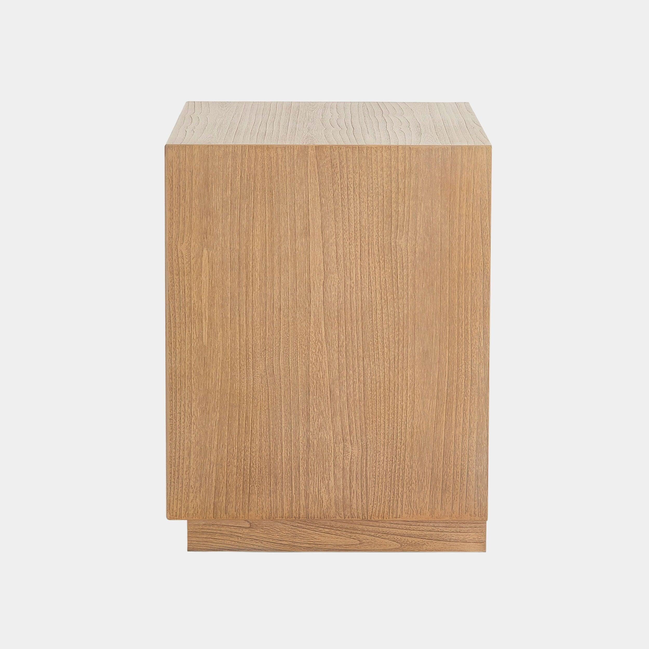 Global Views Burst Nutmeg Bedside Chest