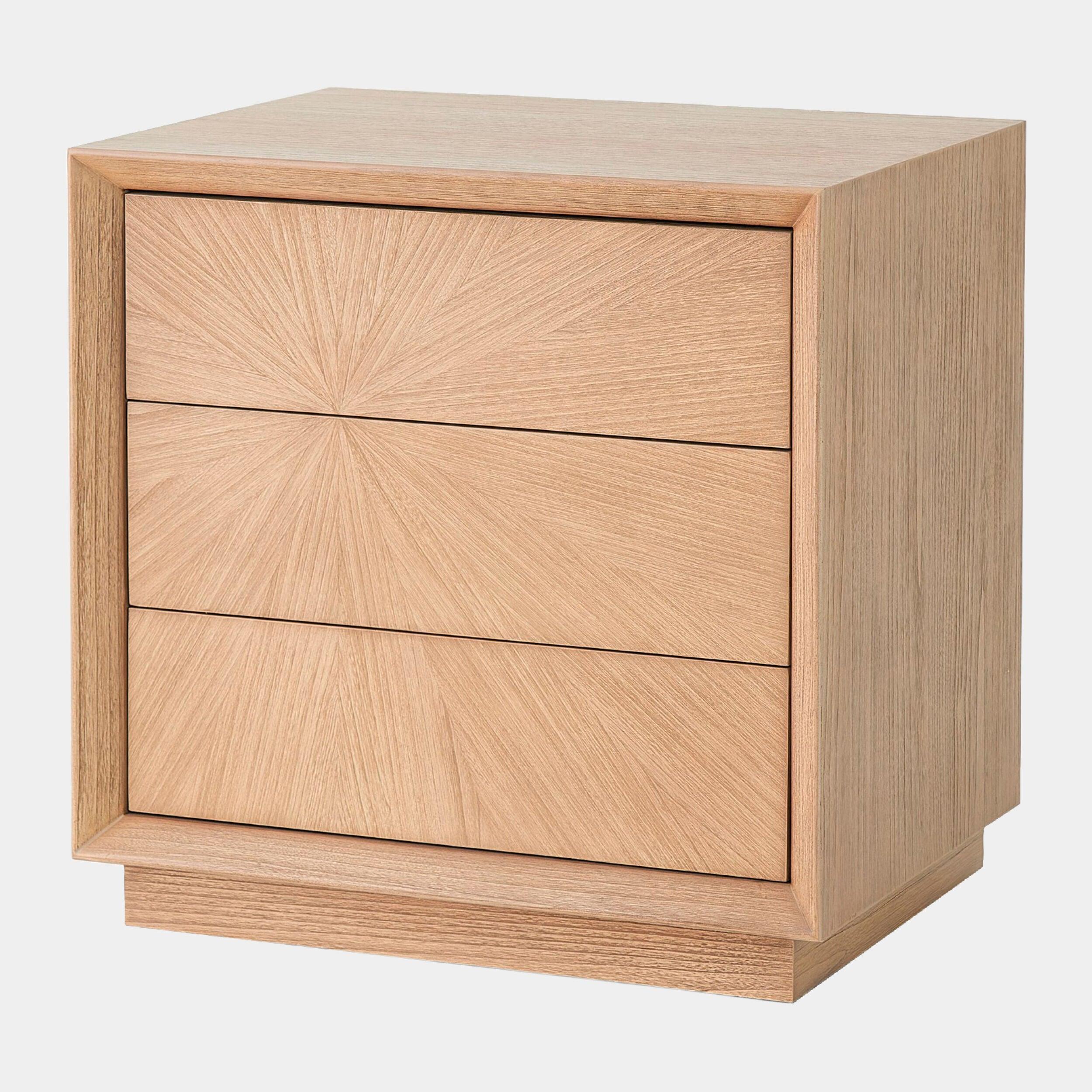 Global Views Burst Nutmeg Bedside Chest