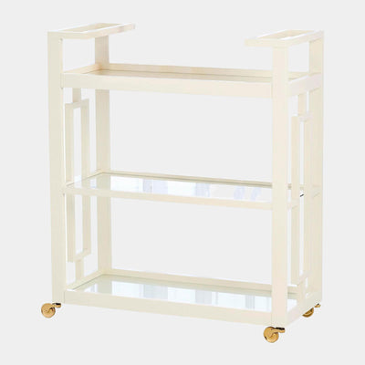 Global Views Grid Block Bar Cart