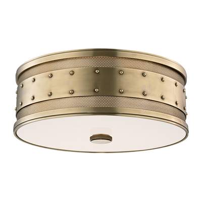 Hudson Valley Lighting Gaines 3 Light 16 inch Flush Mount Ceiling Light