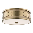 Hudson Valley Lighting Gaines 3 Light 16 inch Flush Mount Ceiling Light