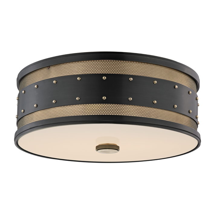 Hudson Valley Lighting Gaines 3 Light 16 inch Flush Mount Ceiling Light
