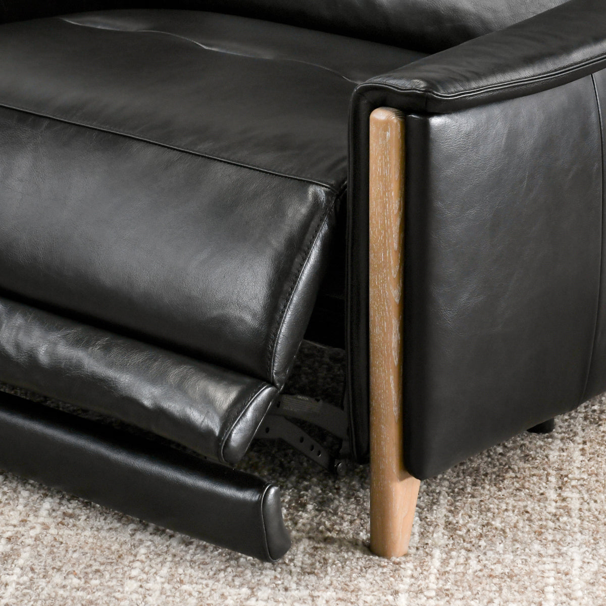 Classic Home Cullman Leather Power Recliner