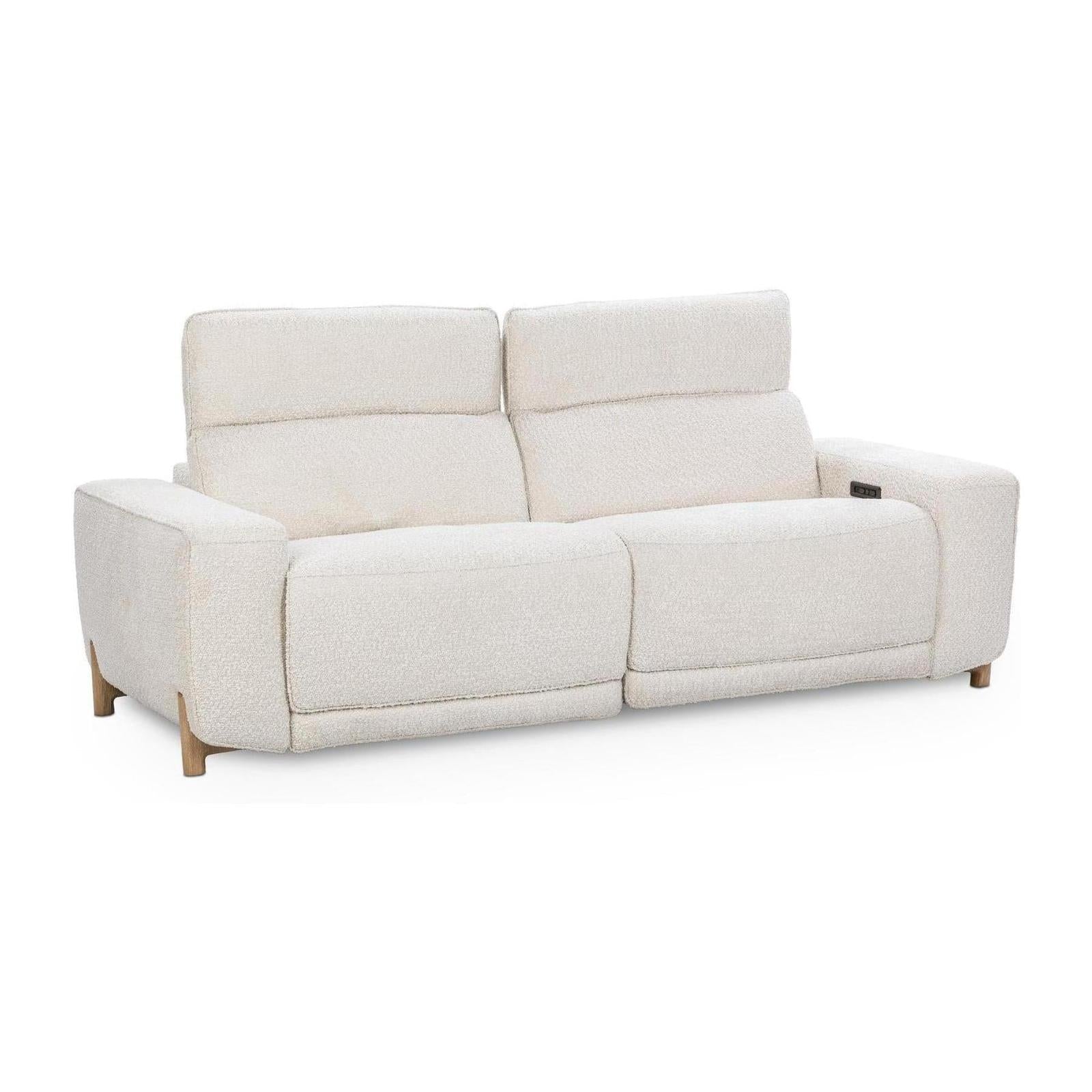 Classic Home Darrow Upholstered Power Recliner Sofa Clearance