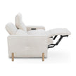 Classic Home Darrow Upholstered Power Recliner Sofa Clearance