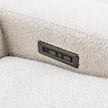 Classic Home Darrow Upholstered Power Recliner Sofa Clearance