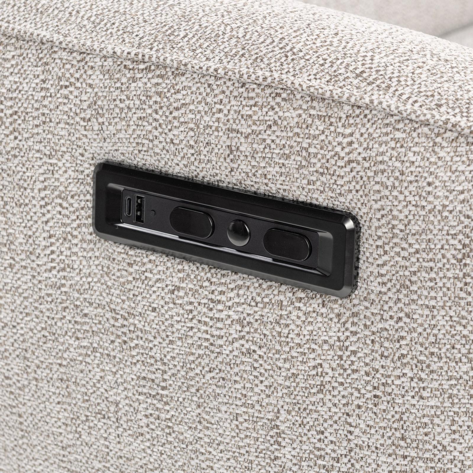 Classic Home Ostend Upholstered Power Recliner Chair