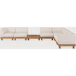 Ethnicraft Monocle Outdoor Modular Sofa Set XII