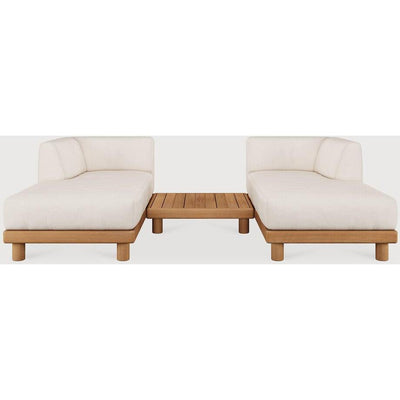 Ethnicraft Monocle Outdoor Modular Sofa Set XV