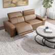 Classic Home Kadon Leather Power Recliner Sofa