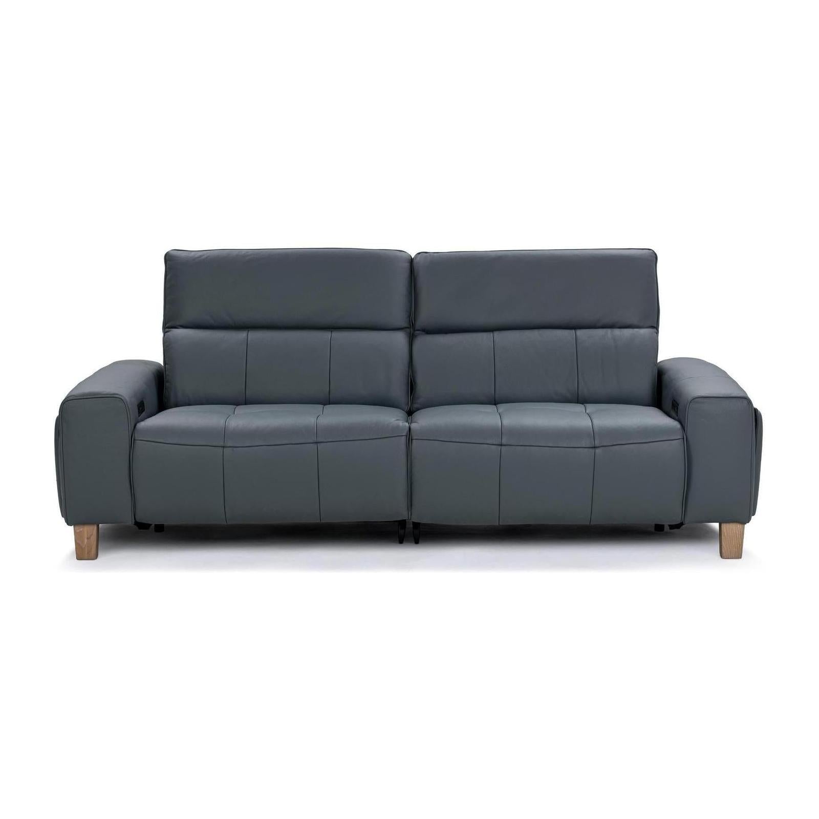 Classic Home Alea Leather Power Recliner Sofa Clearance
