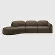 Ethnicraft Bulky Modular Sofa Set VI