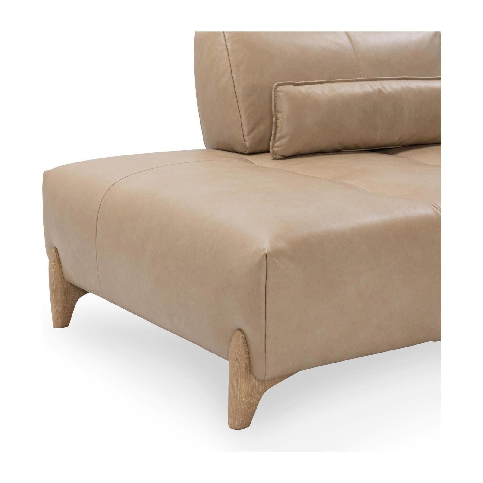 Classic Home Leah Upholstered Sectional