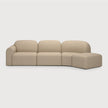 Ethnicraft Bulky Modular Sofa Set VI