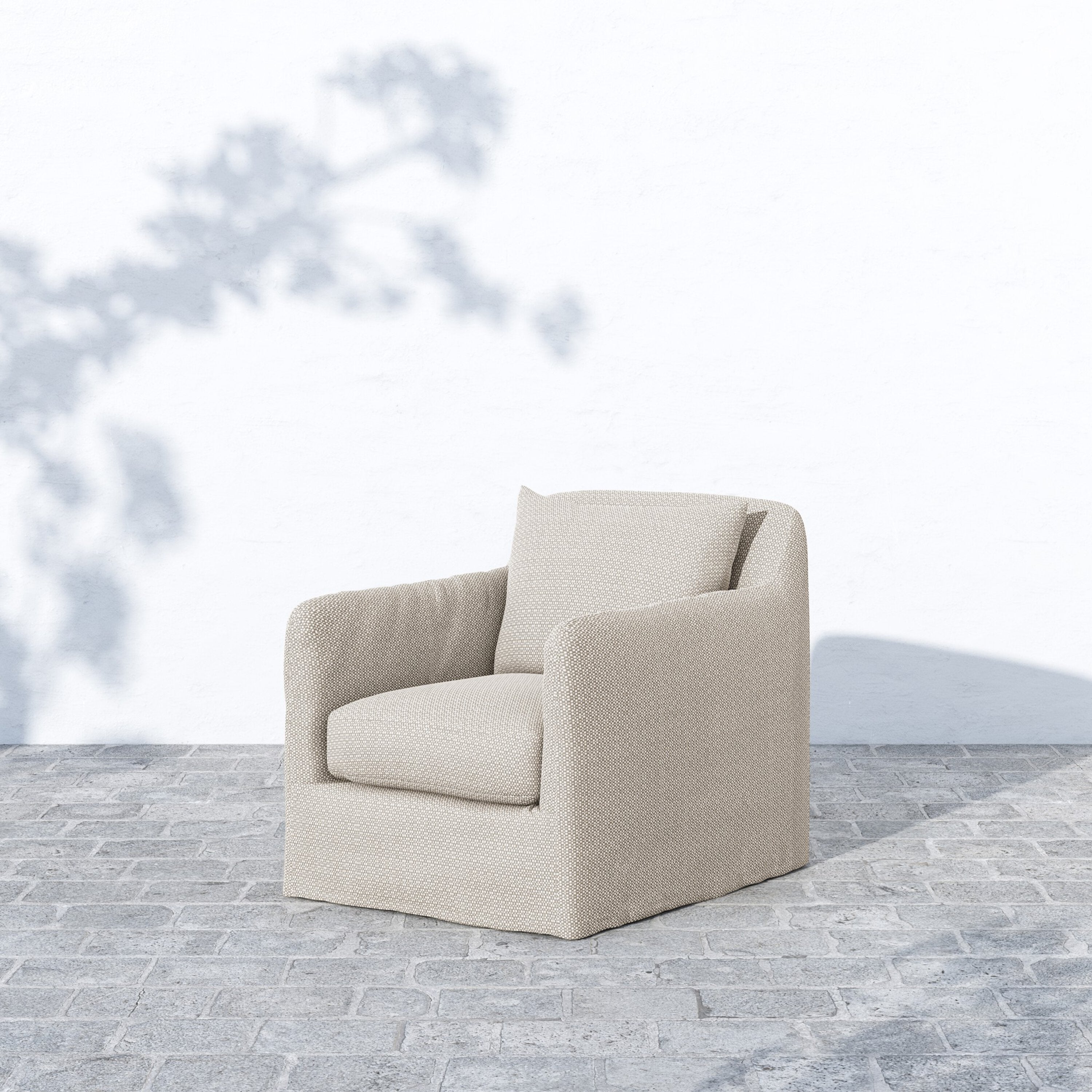 Dade Outdoor Swivel Chair