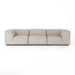 Gwen Outdoor 3 PC Sectional