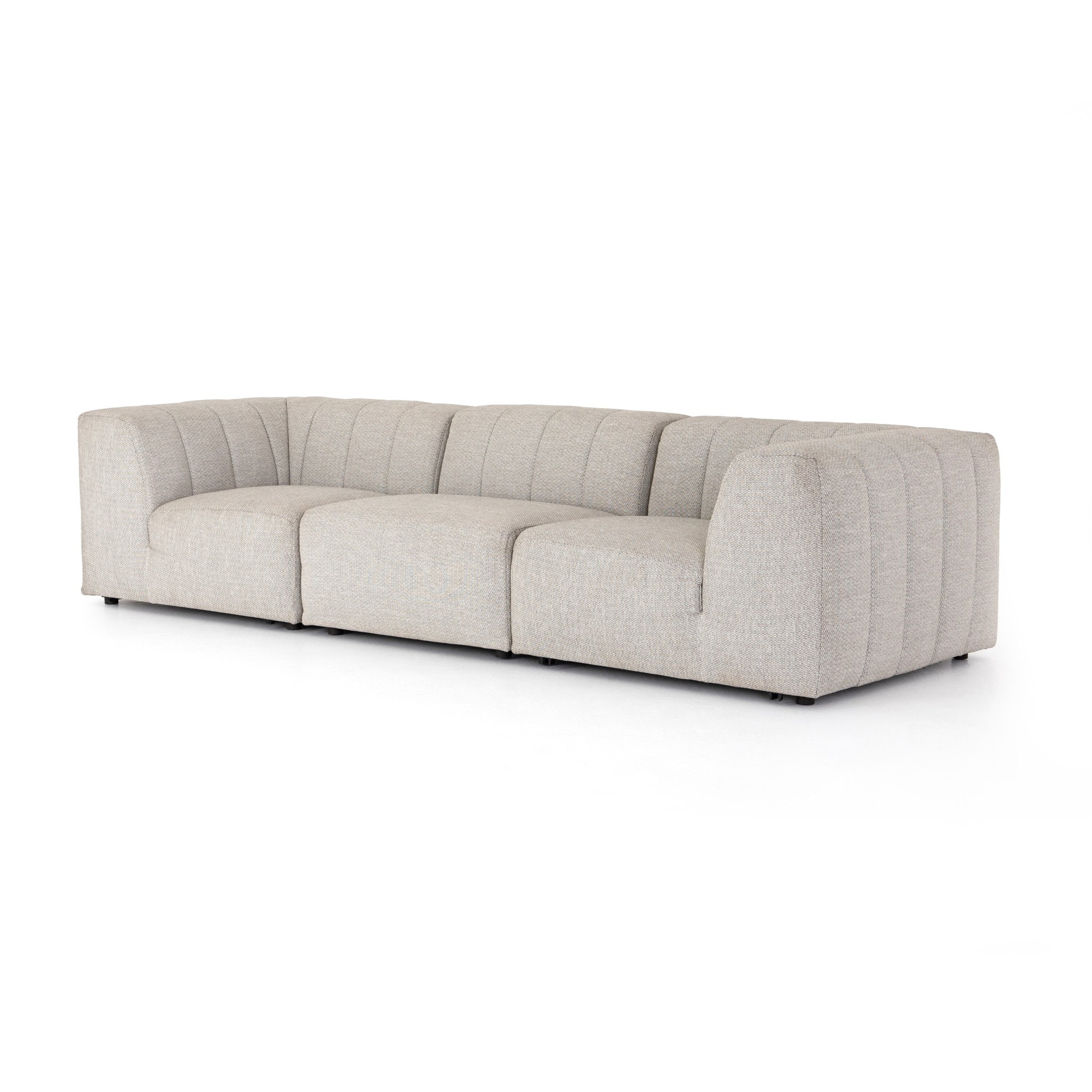 Gwen Outdoor 3 PC Sectional