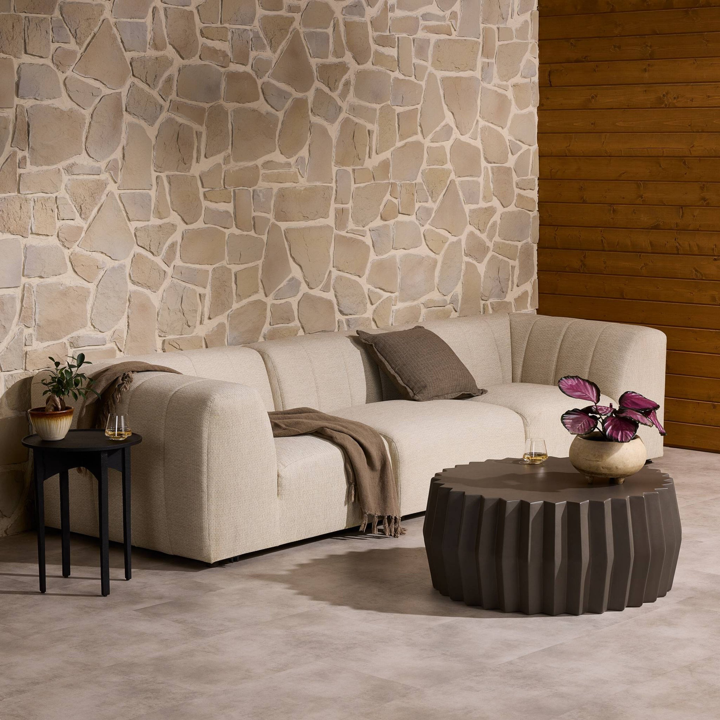 Four Hands Build Your Own: Gwen Outdoor Sectional