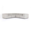 Gwen Outdoor 5 PC Sectional
