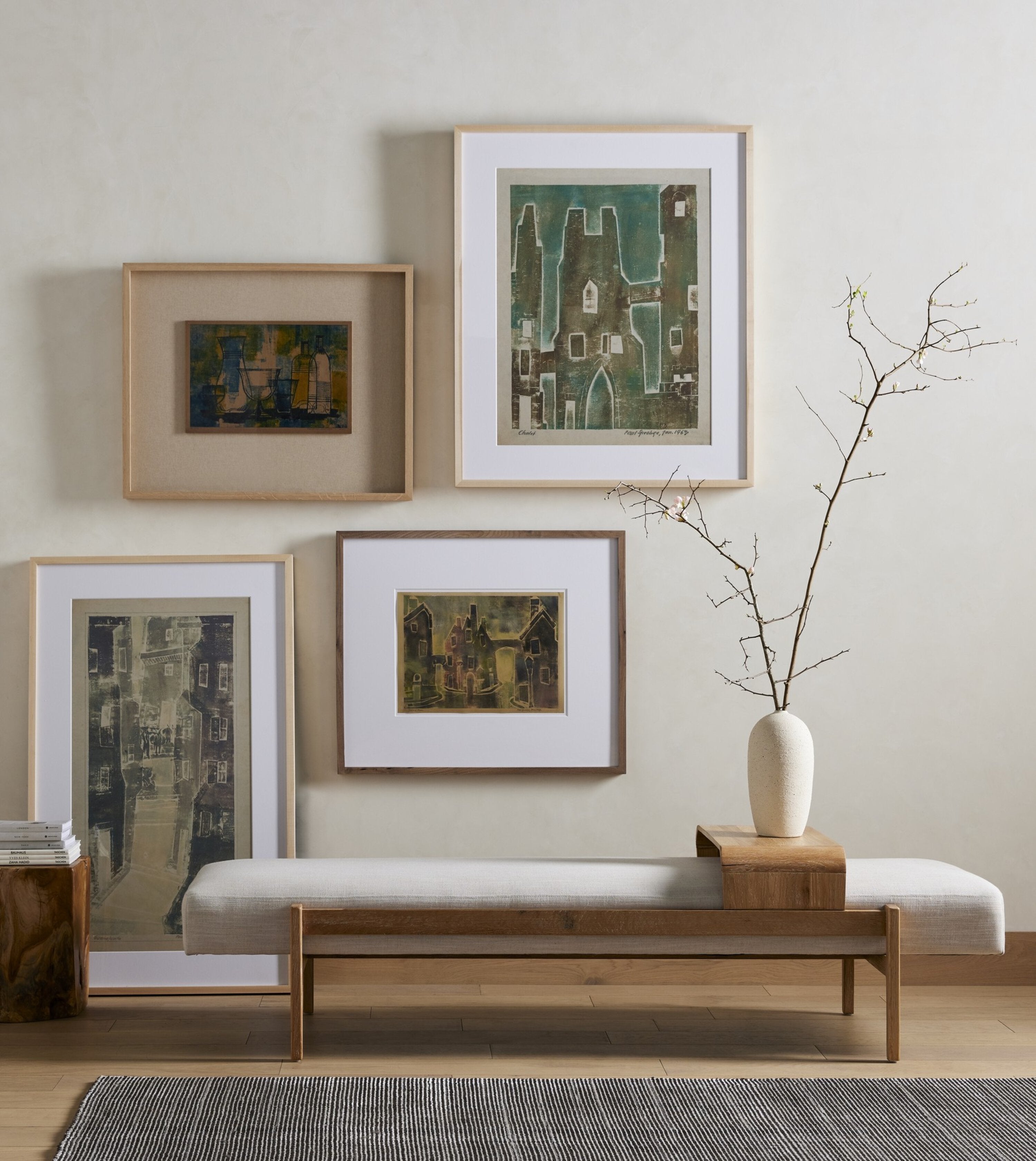 Four Hands Fawkes Bench
