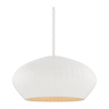 Hudson Valley Lighting Ferndale 1 Light 36 inch Gesso White Pendant Ceiling Light