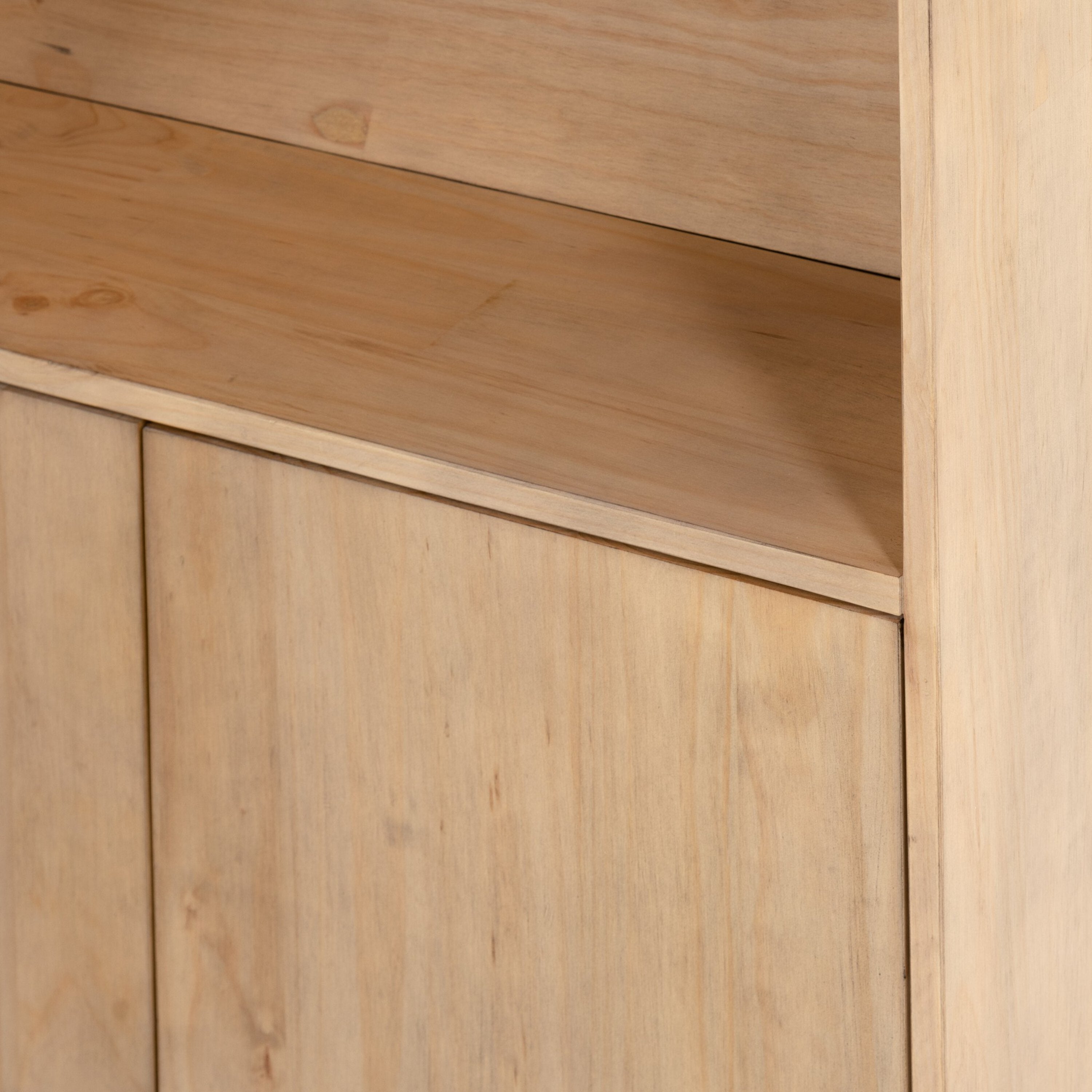 Four Hands Bane Triple Bookshelf with Ladder
