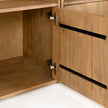 Four Hands Bane Triple Bookshelf with Ladder