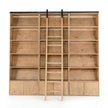 Four Hands Bane Triple Bookshelf with Ladder
