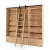 Four Hands Bane Triple Bookshelf with Ladder