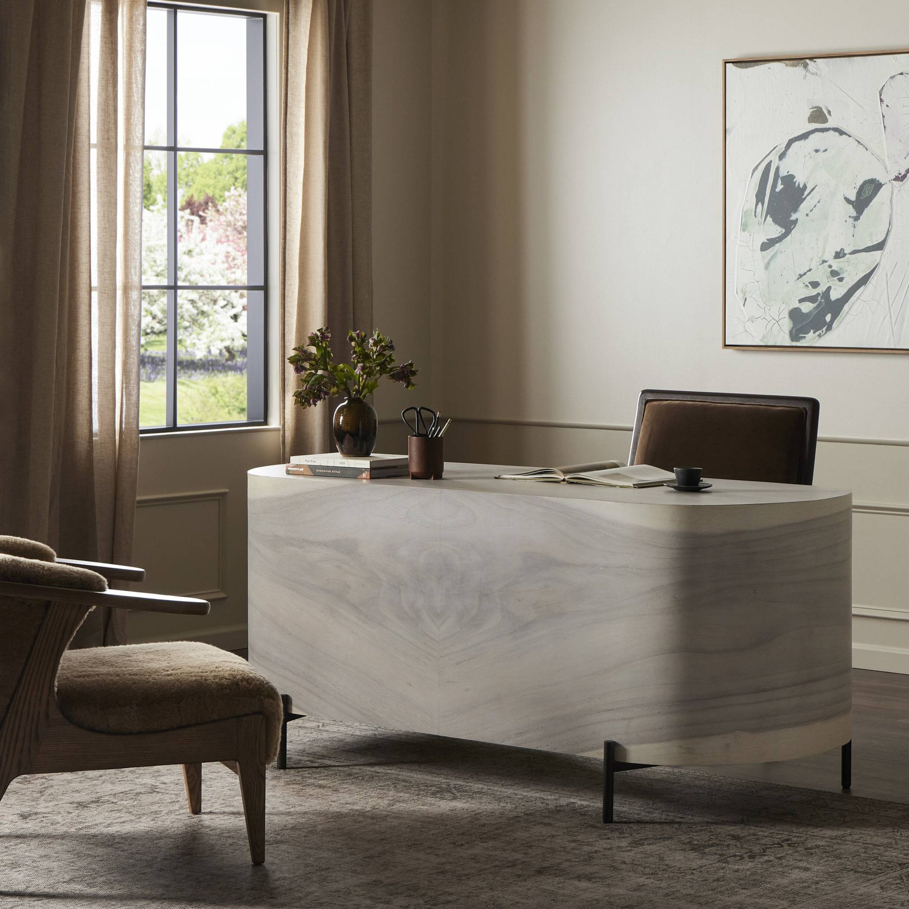 Four Hands Lunas Executive Desk