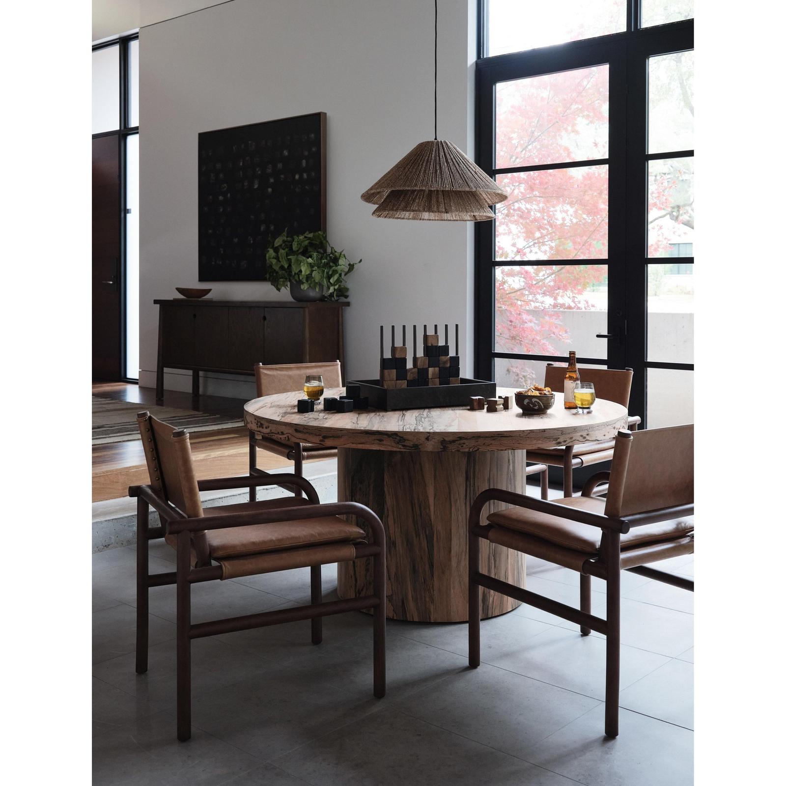Four Hands Hudson Round Dining Table