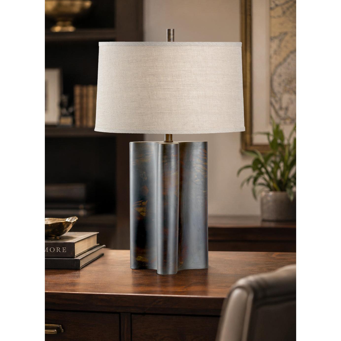 Wildwood Savoy Scorched Bronze Table Lamp