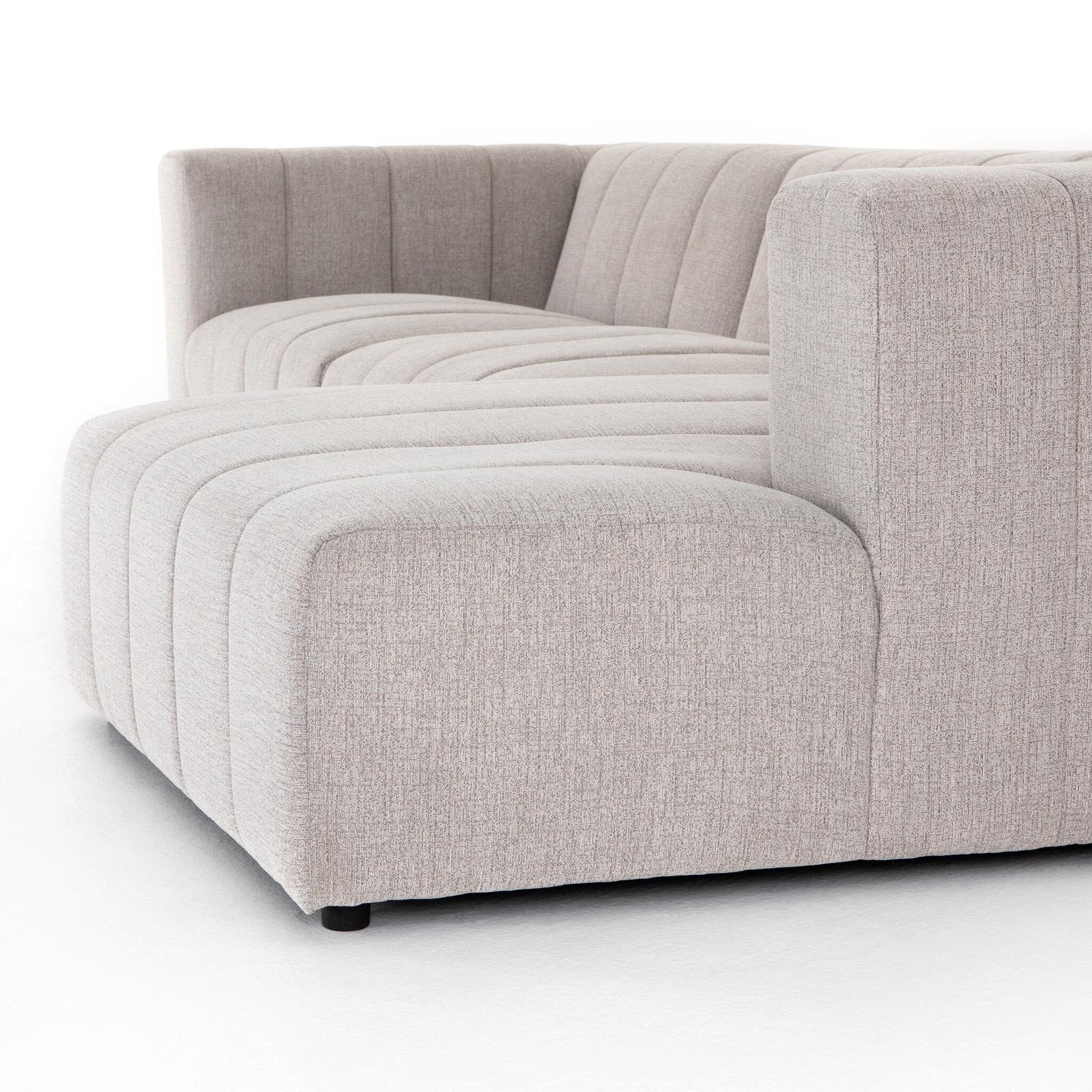 Four Hands Langham Channeled 3-Piece Sectional